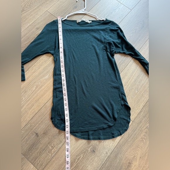 Michael Stars Green Long Sleeve Top - Picture 4 of 11